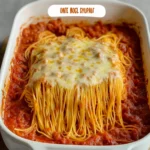 Oven Baked Spaghetti