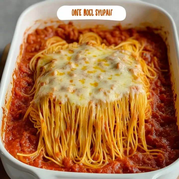 The Best No-Boil Oven Baked Spaghetti for Effortless Dinners 8 Oven Baked Spaghetti