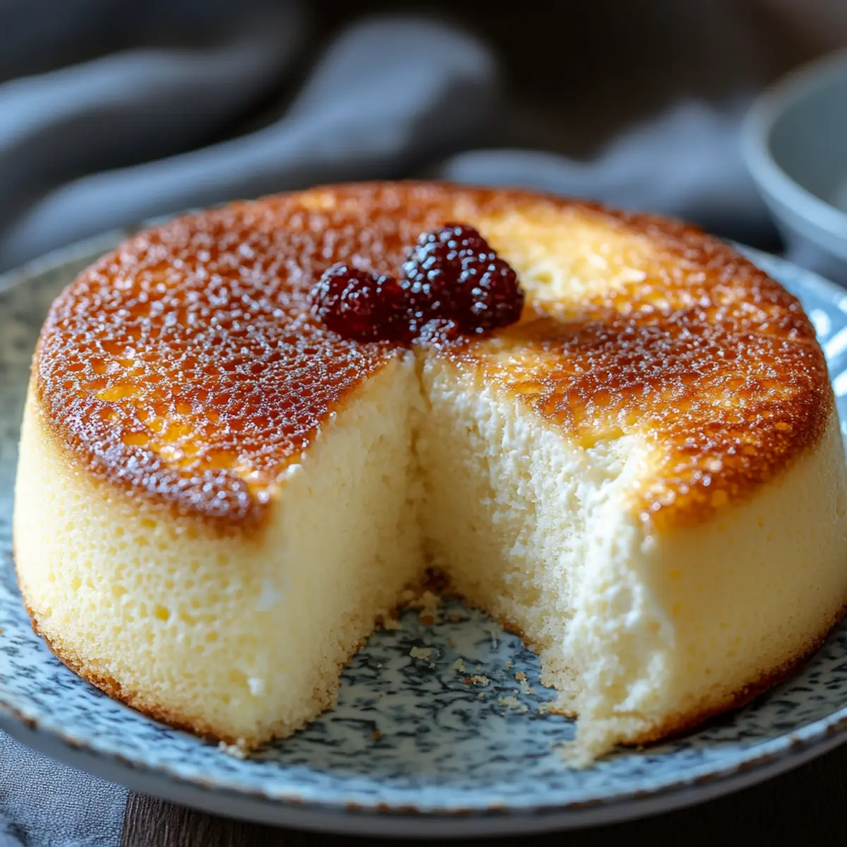 Indulgent 3 Ingredient Creamy Yogurt Cake: No Flour, Butter, Oil 2