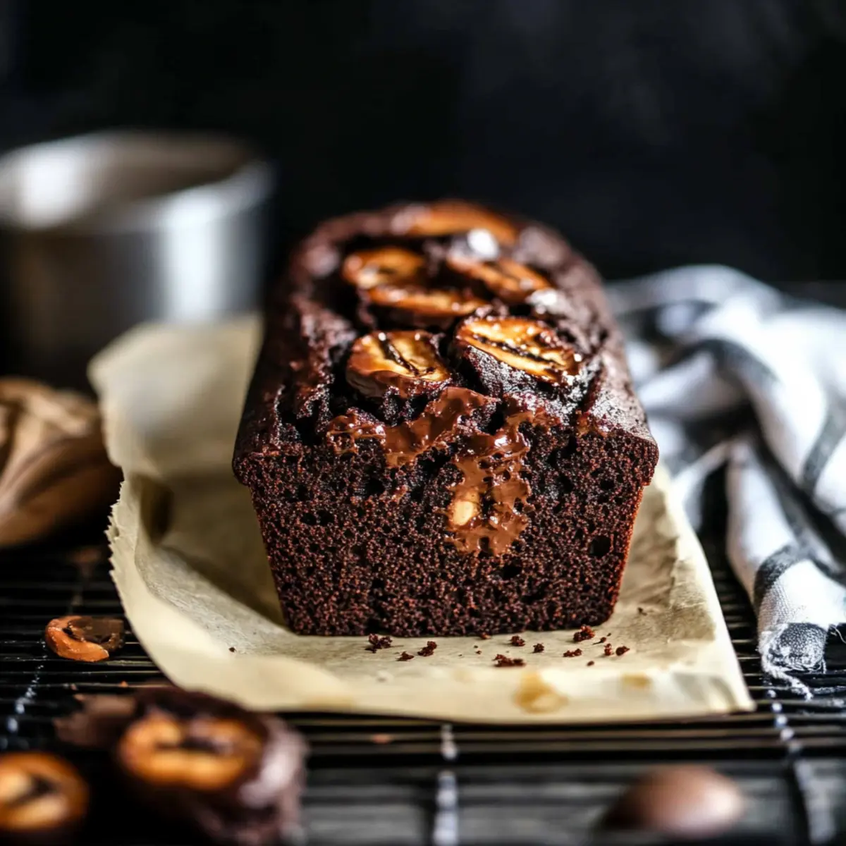 Chocolate Espresso Banana Bread