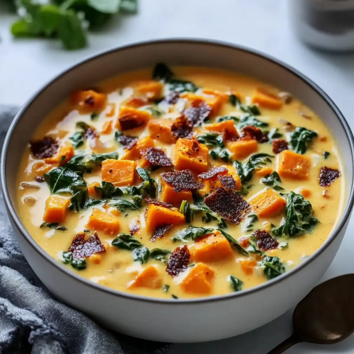 Cozy Sweet Potato Chowder | Healthy One-Pot Soup Recipe