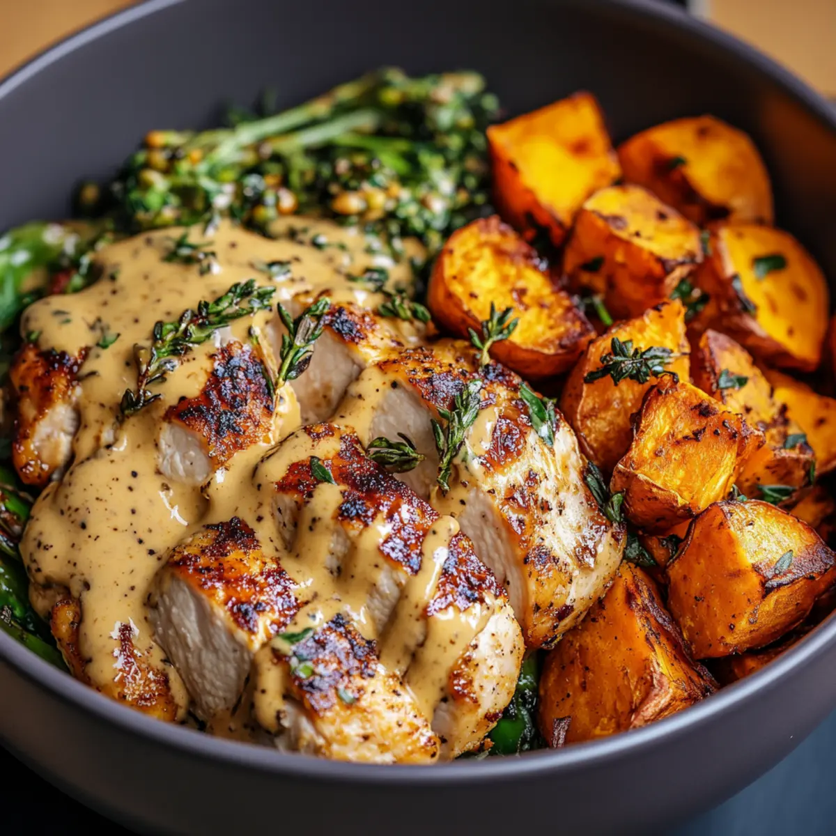 Delightful Maple Dijon Chicken & Sweet Potato Bowls You’ll Love 2 k7vcudjuglfhoh0mzqr1