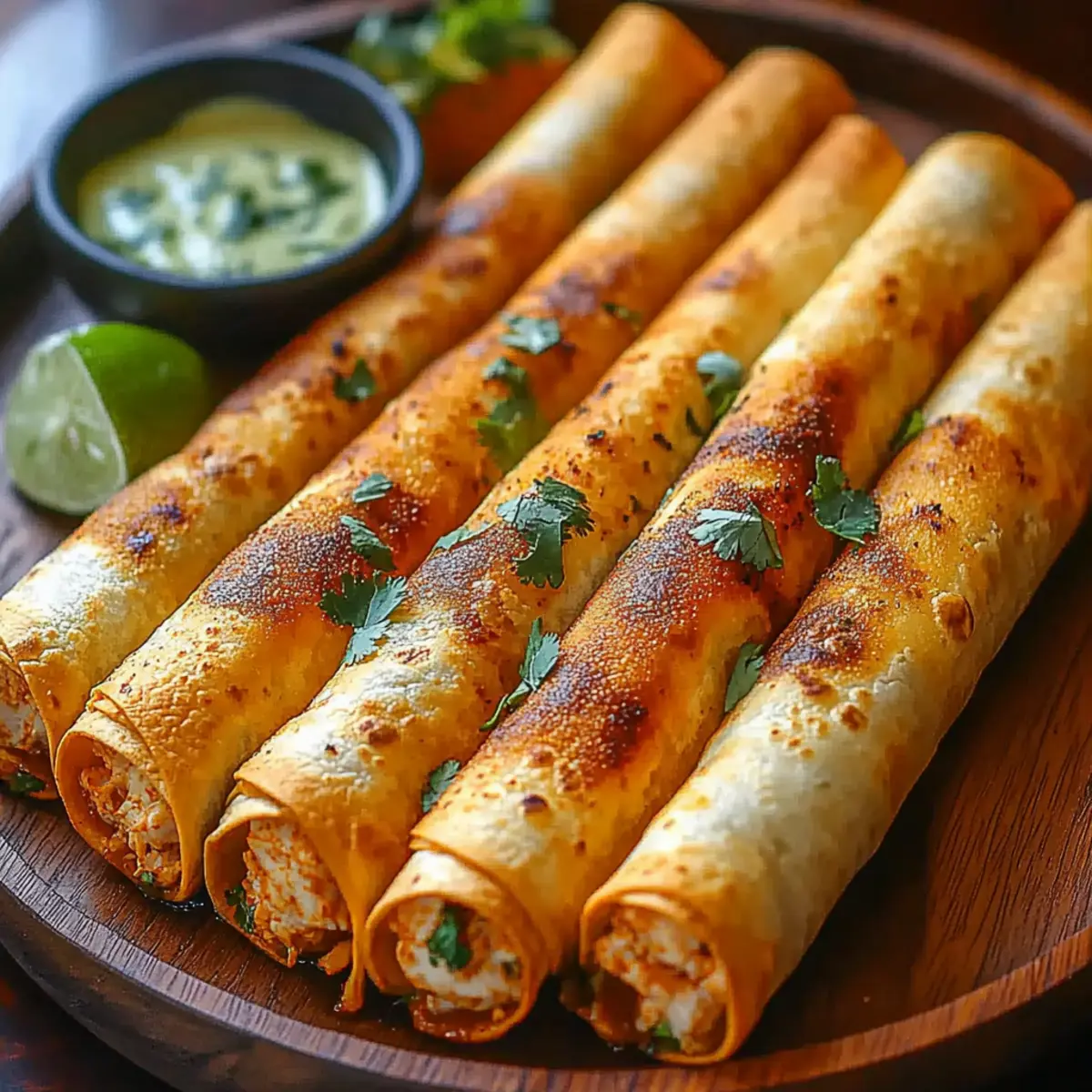 Crispy Oven-Baked Chicken Taquitos You’ll Love Making at Home 2