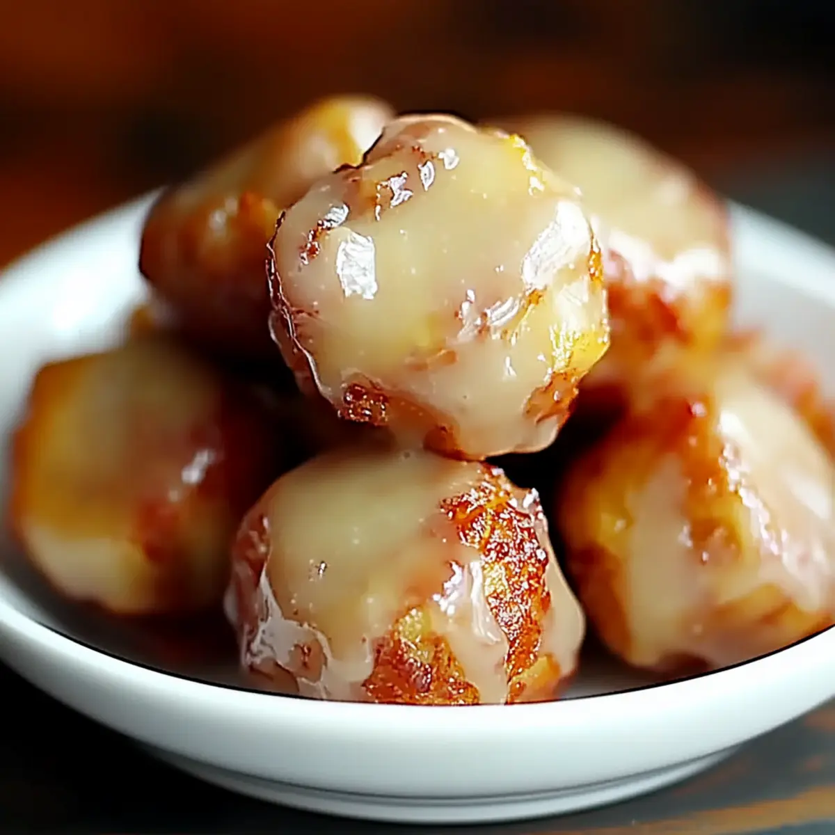 Make Sweet and Easy Apple Fritter Bites Fast
