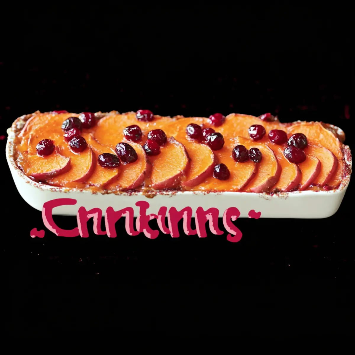 Irresistibly Easy Sweet Potato & Cranberry Gratin for Holidays 3