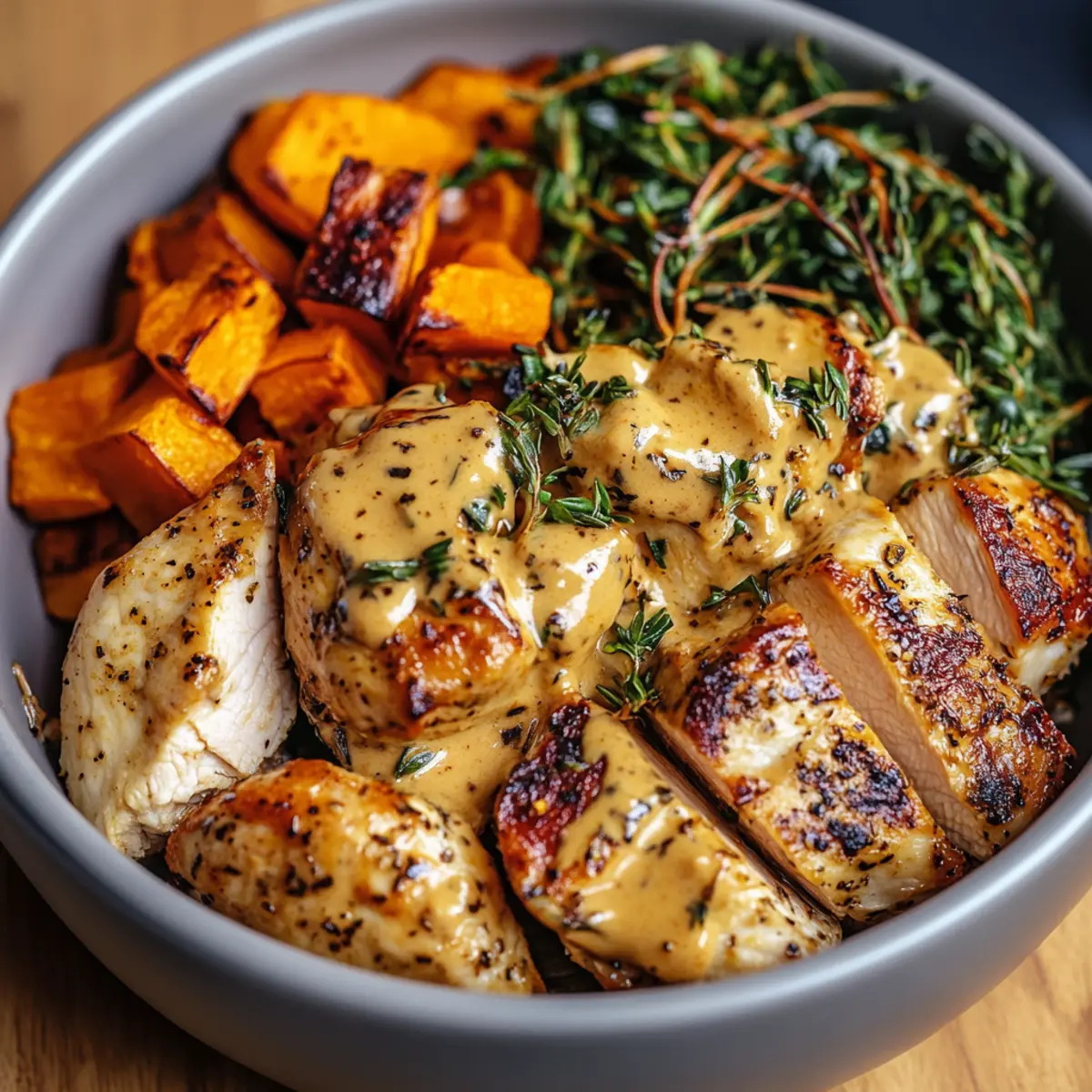 Delightful Maple Dijon Chicken & Sweet Potato Bowls You’ll Love 3 y39yjwivfhlw03o3bbzz