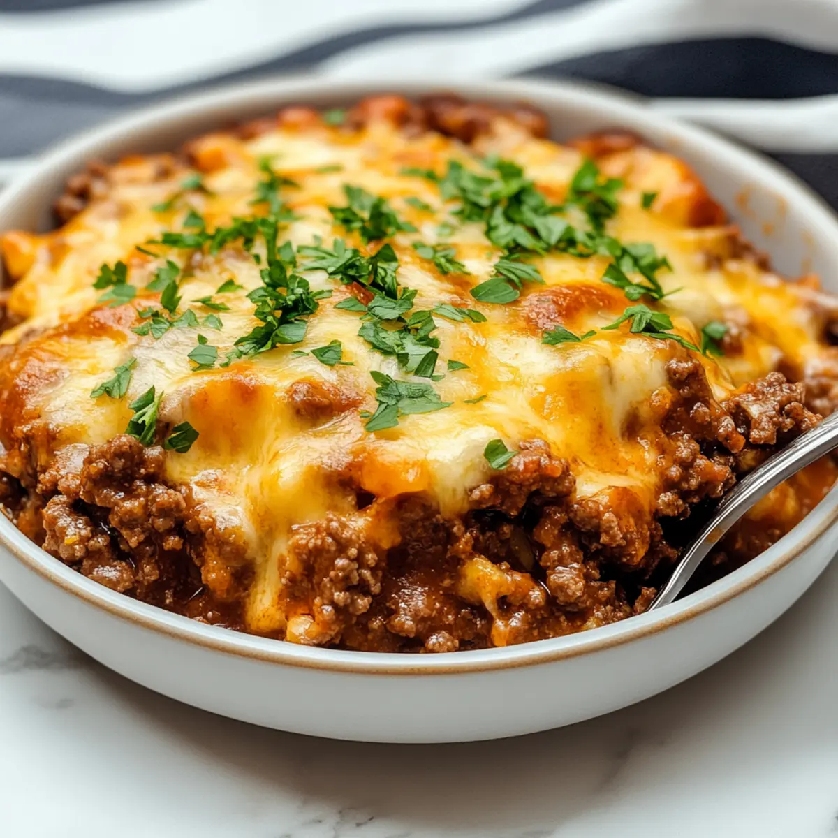 Delicious Grandma’s Ground Beef Casserole - A Comfort Food Classic! 🍽️